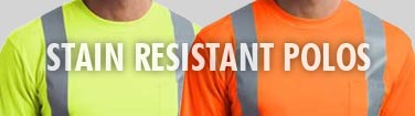 Stain Resistant Polos