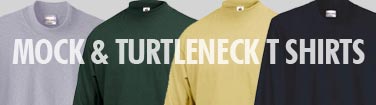 Mock & Turtleneck T Shirts