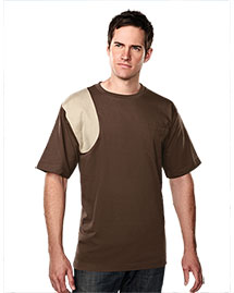 Mens SS Shooter Tee w/ Camo Quilted Patch