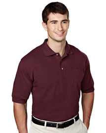  Men's  Pique Pocketed Polo Golf Shirt