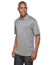 Tri-Mountain Mens Poly Ultracool Pique Golf Shirt