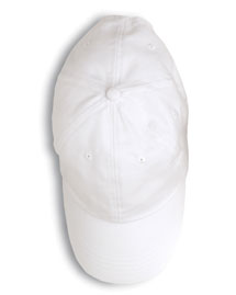 6-Panel Brushed Twill Cap