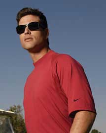 Men's Dri-Fit Short Sleeve Mock Turtleneck