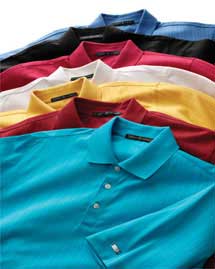  Men's Double Mercerized Dri-Fit Drop Needle Polo Sport Shirt