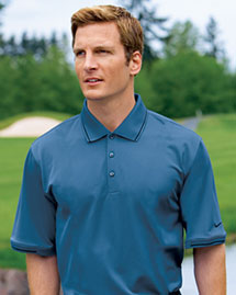  Men's Tech Dri-Fit Uv Polo Sport Shirt With Tipped Trim