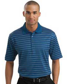  Men's Jersey Stripe Polo Sport Shirt