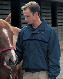 Tri-Mountain - Men's Big & Tall  Nylon Jacket With Mesh Lining