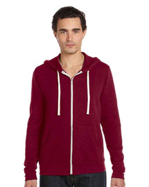 Unisex 8.2 oz. Triblend Sponge Fleece Full-Zip Hoodie