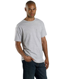 5.4 oz. Heavy Cotton Pocket T-Shirt