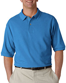 Outer Banks Mens 68 Ounce Pique Knit Polo Sport Shirt
