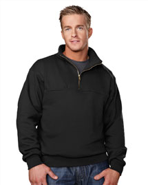  Cotton/poly 1/4 zip firefighters work shirt
