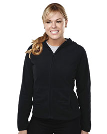 Womens 100% Polyester fleece color blocking fully placket jacket,