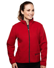 Women 3-layer windproof/water resistant fleece jacket.
