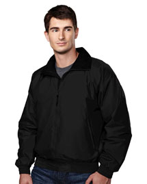 Tri-Mountain - Men's Big & Tall  Nylon Jacket With Lightweight Fleece Lining