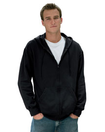 12 oz. Supercotton™ 70/30 Full-Zip Hood