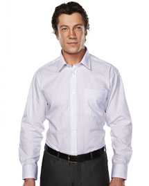 Men's 100% Cotton wrinkle free Yarn dye stripe woven Shirt