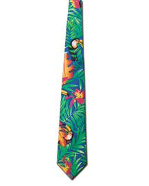 Blue Generation Mens Tucan Tropical Tie