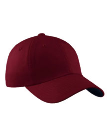 Mens Brushed Canvas Cap with Contrast Underbill