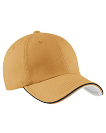 Mens Double Piping Sandwich Bill Cap