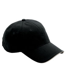 Mens Bamboo Sandwich Bill Cap