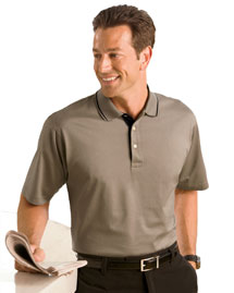 Chestnut Hill Mens Performance Plus Mercerized Polo