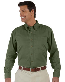 Devon & Jones Mens Long Sleeve Titan Twill