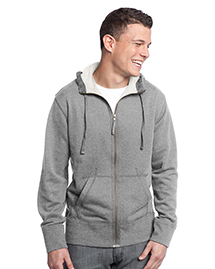 District Threads Mens Vintage French Terry Full Zip Hoodie