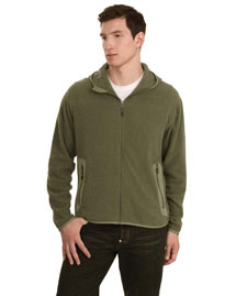 Port Authority Signature Mens Activo Hooded Microfleece Jacket