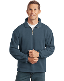 Port Authority Signature Mens Sueded Finish 1/4 Zip SweatShirt Jacket