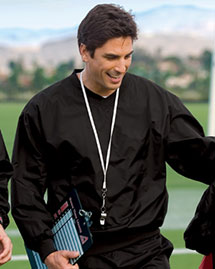  Nylon V-Neck Wind Shirt