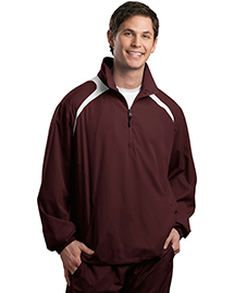 Sport-Tek Mens 1/2 Zip Wind Shirt