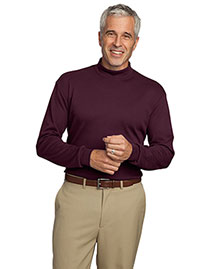 Port Authority - Men's Big & Tall Interlock Knit Mock Turtleneck.