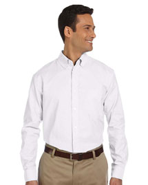 Mens Long Sleeve Oxford with Stain-Release
