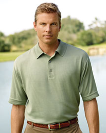  Men's Silk Ottoman Polo Sport Shirt
