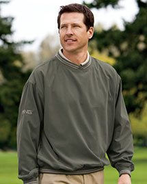 Ping Collection - Men's Big & Tall Microfiber Wind Shirt.