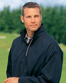  Men's Microfiber 1/2 Zip Jacket