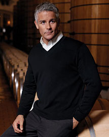  Men's Fine Gauge Silk Sweater