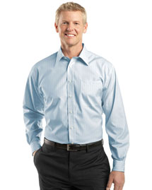 Red House Mens Non Iron Button Down Fine Line Dress Shirt