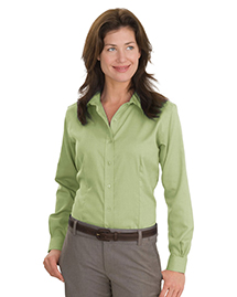  Ladies Nailhead Non-Iron Button-Down Shirt.  RH47