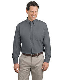 Port Authority Mens Extended Sized Long Sleeve Easy Care Dress Shirt