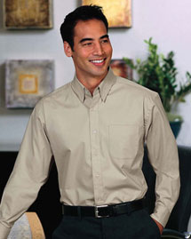Port Authority Signature Mens Stretch Poplin Dress Shirt