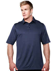 Mens 100% Polyester Knit Polo Shirts.