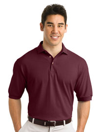 Hanes Mens Stedman 7 Ounce Pique Knit Sport Shirt