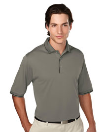 Mens 100% Polyester Knit Polo Shirts.