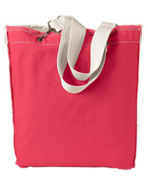 14 oz. Direct-Dyed Raw-Edge Tote