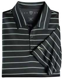 Nike Golf - Men's Big & Tall Sphere Dry Striped Polo Sport Shirt.
