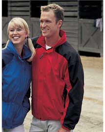 Tri-Mountain Mens Ripstop Nylon Jacket with Mesh Lining