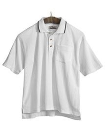  Men's  Drop Needle Pocketed Polo Golf Shirt
