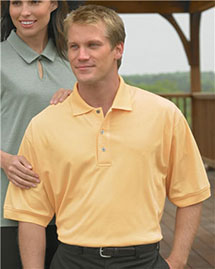  Men's  Striped Polo Golf Shirt