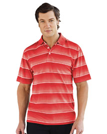 Men's 100% Polyester Knit Polo Shirts.